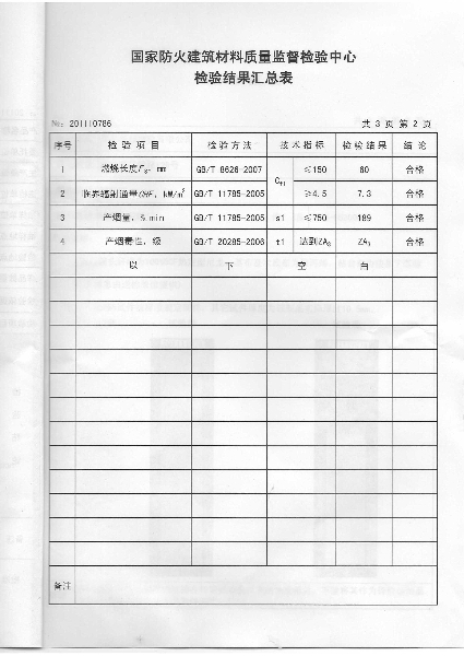 消防检验报告